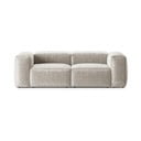 Bež sofa od samta 224 cm Bergamo – Cosmopolitan Design