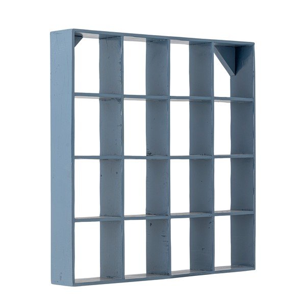 Plava polica s više razina od recikliranog drva 70 cm Bekka – Bloomingville-image-3