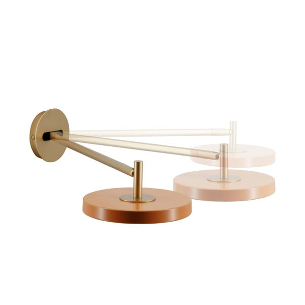 Narančasta LED zidna lampa s mogućnosti zatamnjivanja ø 15 cm Asteria Wall Long – UMAGE-image-3