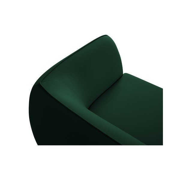 Zelena baršunasti sofa 190 cm Lando – Micadoni Home-image-4