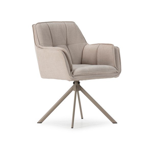 Bež podstavljene blagovaonske stolice u setu 2 kom Keiko – Marckeric