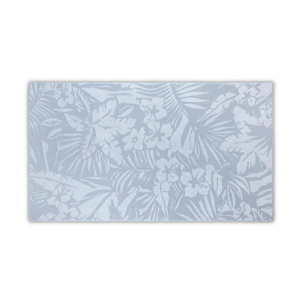 Plavi ručnik za plažu 180x100 cm Botanic - Foutastic