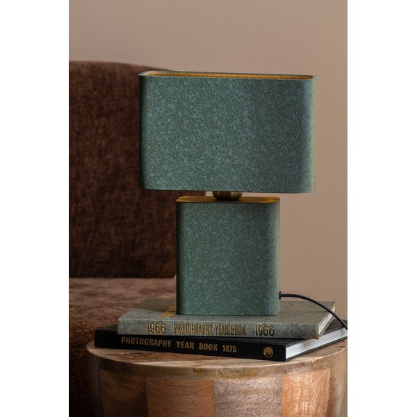 Zelena metalna stolna lampa (visina 33 cm) Boaz Recto – Leitmotiv-image-1