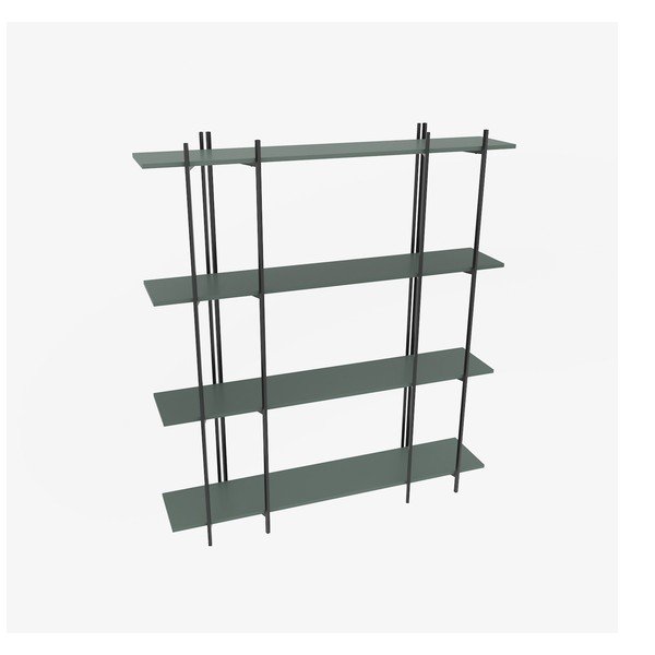 Zeleni regal 160x180 cm Moss – Kalune Design-image-2