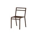 Tamno smeđa metalna vrtna stolica Oto – noo.ma