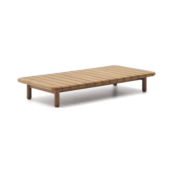 Vrtni stol od masivne tikovine 70x140 cm Turqueta – Kave Home-image-2