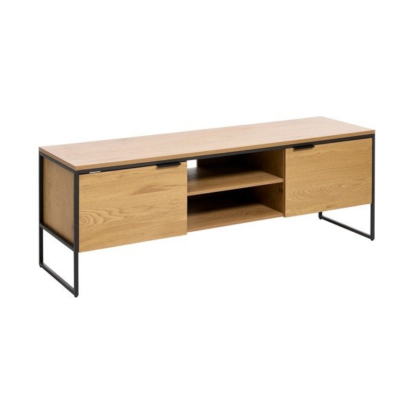 TV komoda u dekoru hrasta u prirodnoj boji 155x55x45 cm Cesura – Unique Furniture-image-2