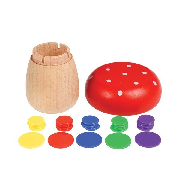 Drvena igračka Rex London Mushroom TiddlyWinks-image-1