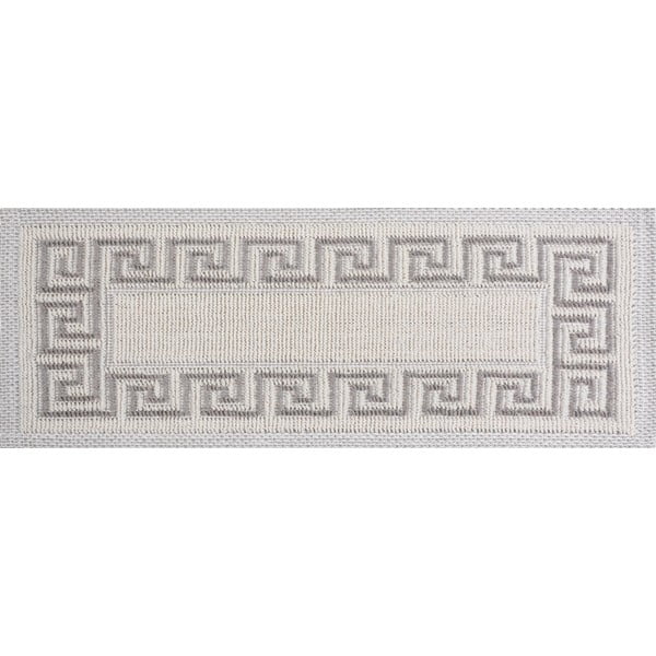 Krem pamučni set tepiha za stepenice 16 kom 25x65 cm Versace Bej – Vitaus
