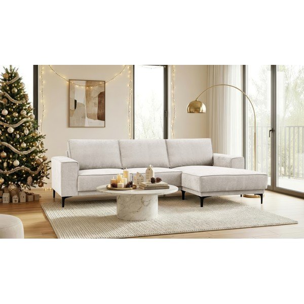 Krem kutna garnitura (s desnim kutom) Copenhagen – Scandic-image-2