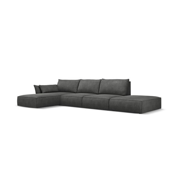 Siva kutna garnitura (lijevi kut) Vanda - Mazzini Sofas-image-2