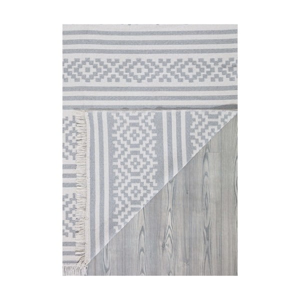 Sivo-bijeli pamučni tepih Oyo home Duo, 80 x 150 cm-image-3