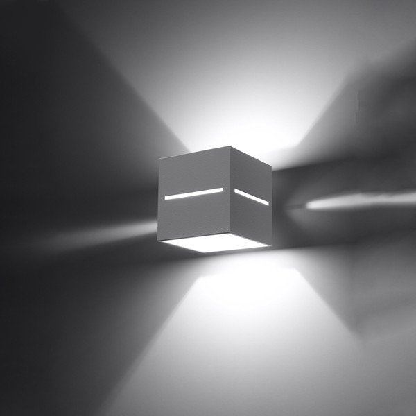 Bijela zidna lampa Lorum – Sollux-image-2