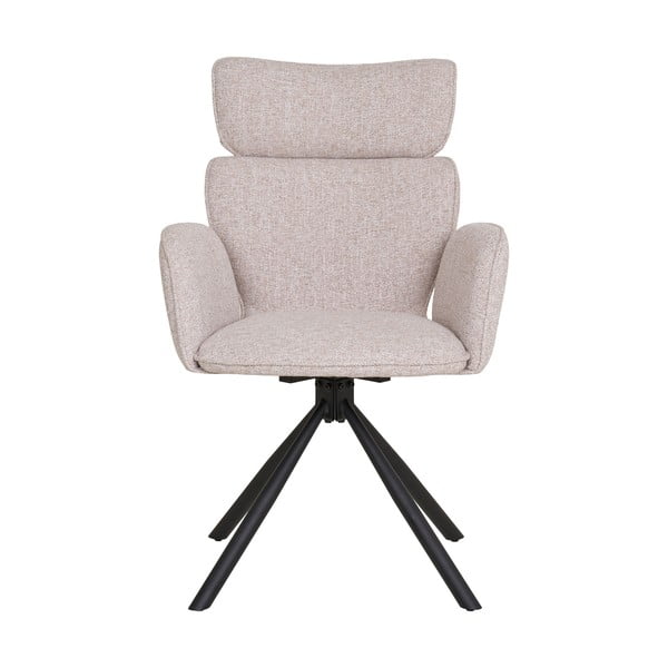 Bež podstavljene blagovaonske stolice u setu s naslonima za ruke 2 kom Cordoba – House Nordic-image-2