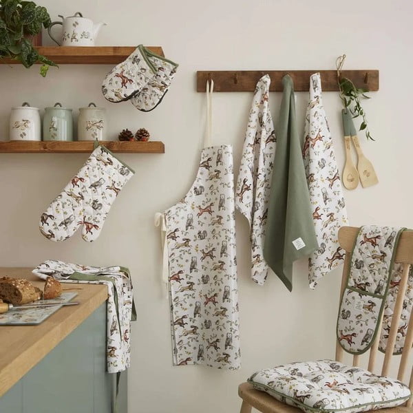 Pamučne kuhinjske rukavice u setu 2 kom Forest Fable – Cooksmart ®-image-2