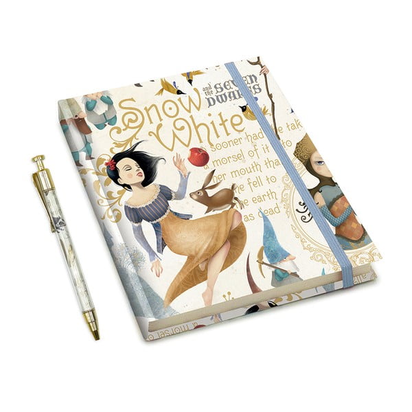 Notes s olovkom 192 stranica Snow White – Kartos