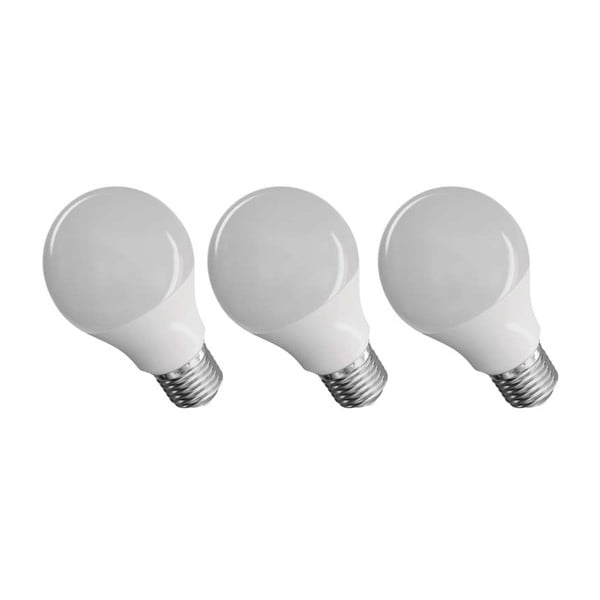 Set od 3 LED žarulje EMOS Classic A60 Warm White, 8,5W E27-image-2
