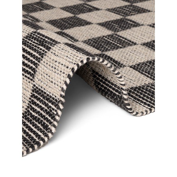 Crni/krem ručno rađen tepih od mješavine jute 200x300 cm Rex – Hanse Home-image-4