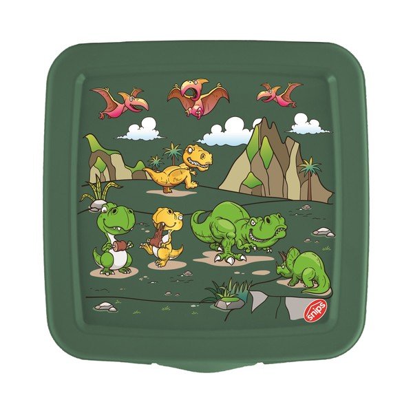 Zelena dječja kutija za ručak Dinosaur – Snips-image-2