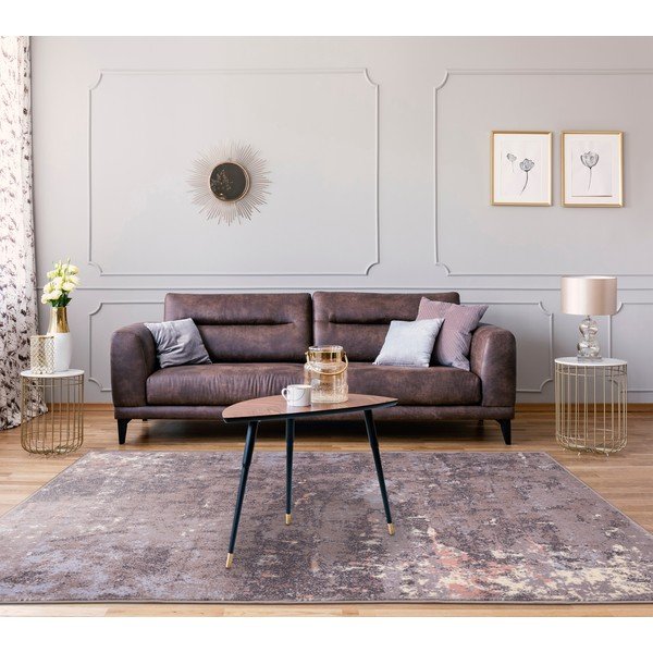 Sivi vuneni tepih 200x300 cm Goda – Agnella-image-1