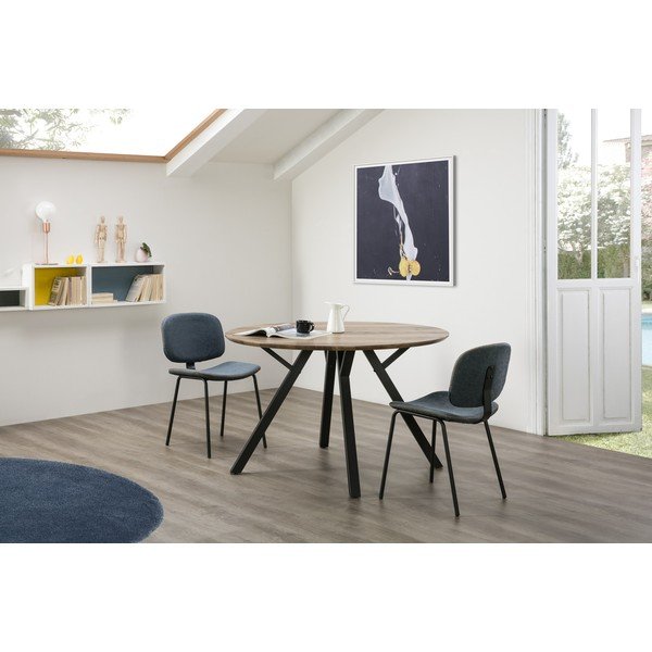 Set od 2 plave blagovaonske stolice Marckeric Mali-image-4