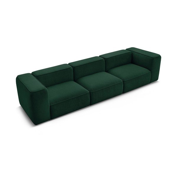 Tamno zelena sofa 345 cm Zephyr – Bobochic Paris-image-4