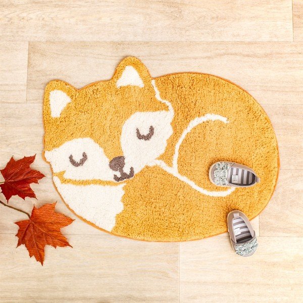 Narančasti dječji pamučni tepih Sass & Belle Woodland Fox, 46 x 60 cm-image-2
