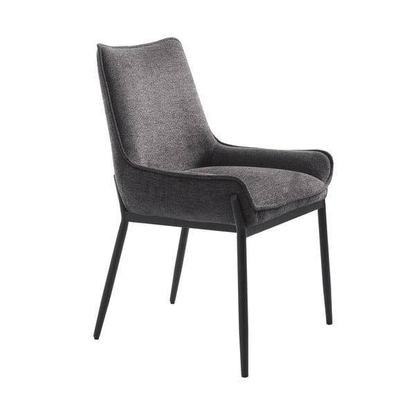 Tamno siva blagovaonska stolica Calgary – Unique Furniture