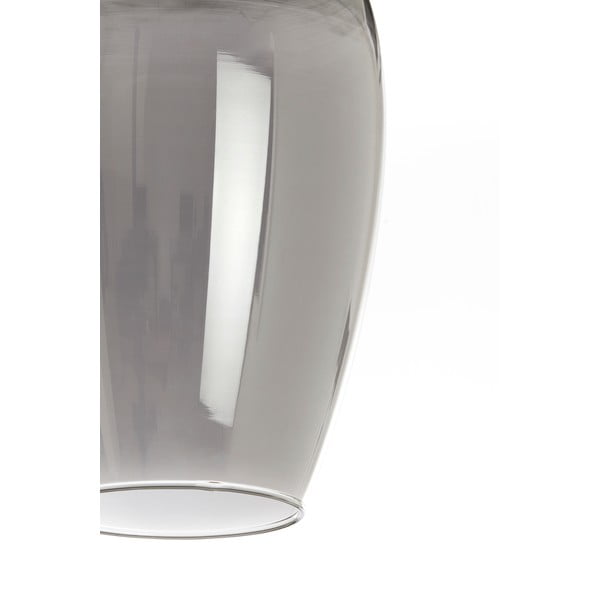 Tamno siva/u brončanoj boji viseća svjetiljka sa staklenim sjenilom ø 35 cm Lukaro – Light & Living-image-3