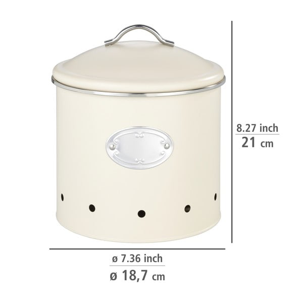 Metalna posuda za namirnice za čuvanje hrane/za krumpir Nero – Wenko-image-4