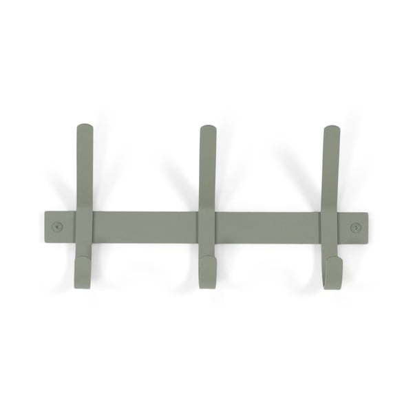 Prljavo zelena metalna zidna vješalica 40 cm Dexter – Spinder Design-image-2