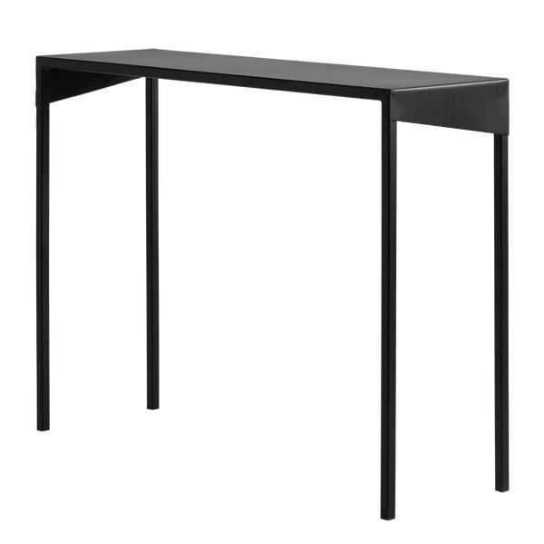 Crni konzolni stol Custom Form Obroos