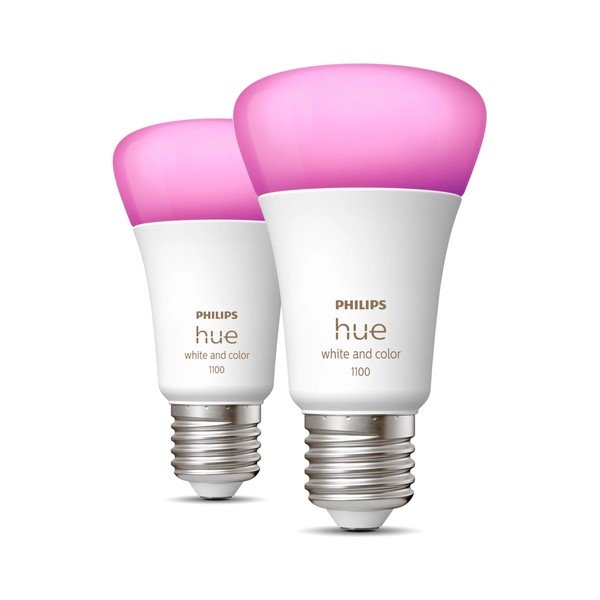 LED pametne žarulje u setu 2 kom E27, 11 W White and color ambiance – Philips Hue-image-1