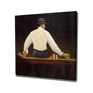 Zidna slika na platnu Player, 45 x 45 cm