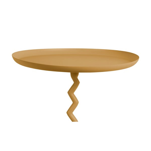 Metalni okrugao pomoćni stol ø 40 cm Zig Zag – Leitmotiv-image-2