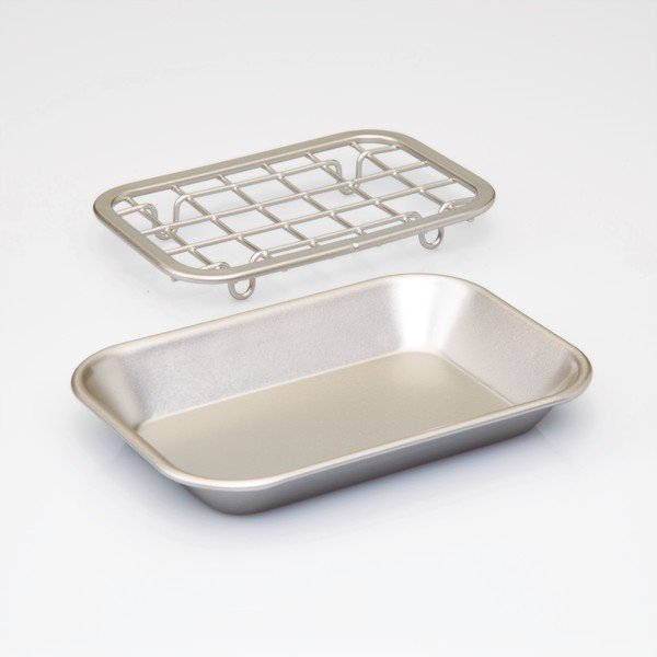 Posuda za sapun u srebrnoj boji iDesign Gia, 14,5 x 10 cm-image-4