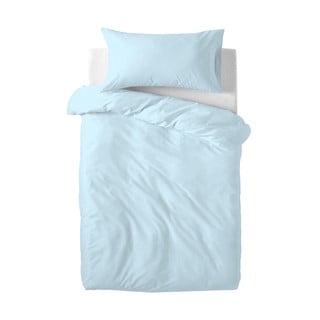 Plava dječja pamučna posteljina Happy Friday Basic, 100 x 120 cm