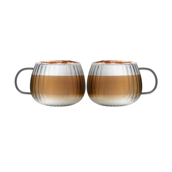 Šalice u setu 2 kom za cappuccino 350 ml Tulip – Vialli Design