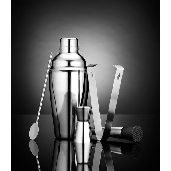 Shaker od nehrđajućeg čelika s priborom Aurora - Ladelle-image-1