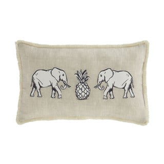 Bež jastuk Pineapple Elephant Tembo, 30 x 50 cm