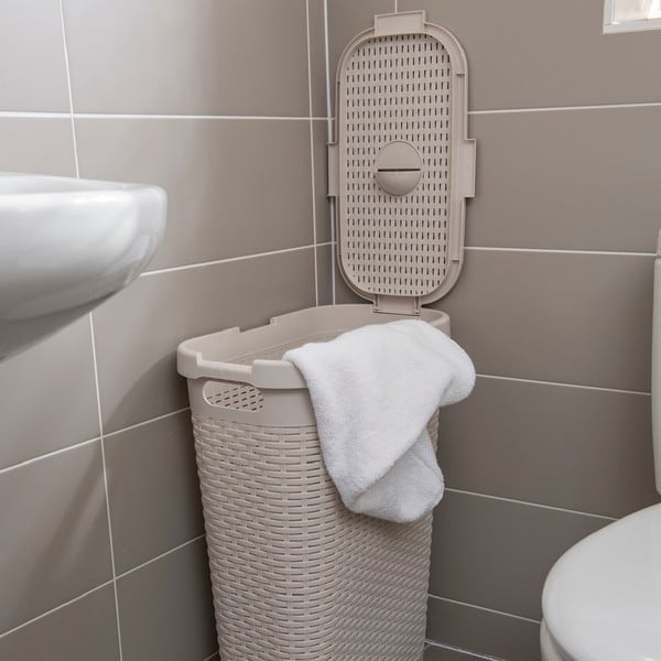 Bež košara za rublje Addis Calico, 40 l-image-2