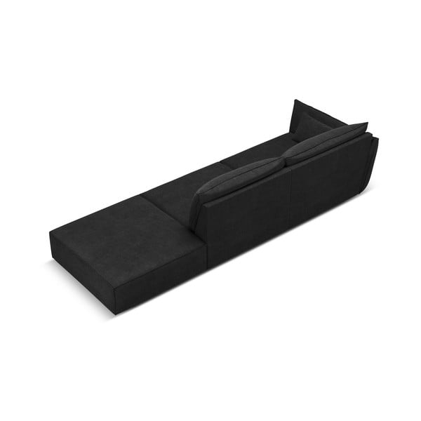 Tamno siva ležaljka (s lijevim kutom) Vanda – Mazzini Sofas-image-3