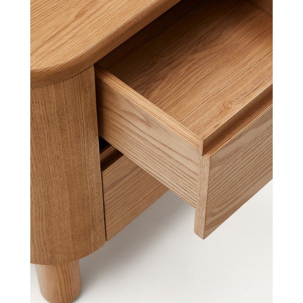 Noćni ormarić u prirodnoj boji Salaya – Kave Home-image-4