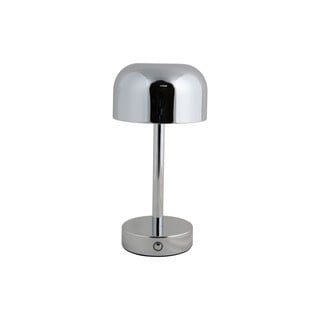 LED stolna lampa u srebrnoj boji s metalnim sjenilom (visina 24,5 cm) James – Leitmotiv