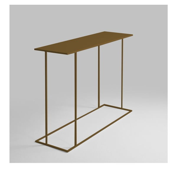 Konzolni stol u zlatnoj boji Custom Form Walt