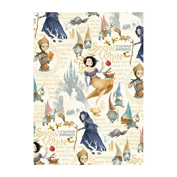 A5 notes s olovkom 50 stranica Snow White – Kartos-image-1
