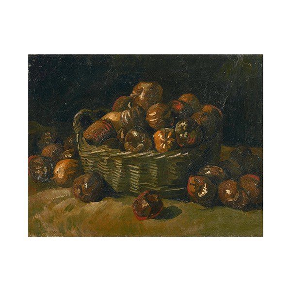 Slika Vincenta van Gogha - Košara jabuka, 70x55 cm