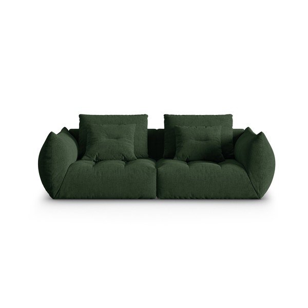 Tamno zelena sofa 232 cm Bloom – Micadoni Home