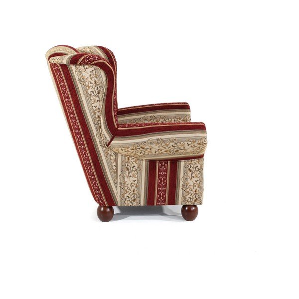 Crveni naslonjač s uzorkom Max Winzer Monarch Chenille-image-4