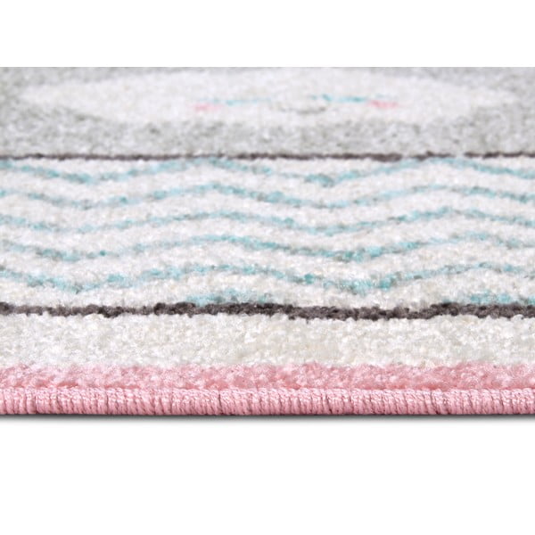 Bijeli/ružičasti dječji tepih 120x170 cm Bouncy – Hanse Home-image-2